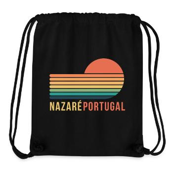 Nazaré Portugal - Stanley/Stella Recycled Gym Bag - black - Front