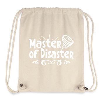 Master of disaster - Stanley/Stella Recycled Gym Bag - natural - Front