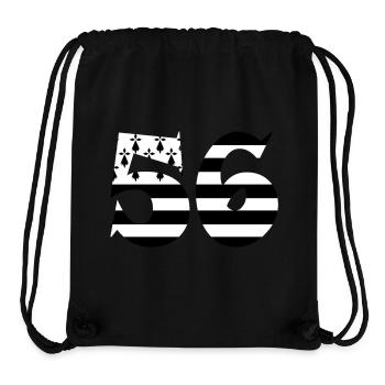 56 Britain flag - Stanley/Stella Recycled Gym Bag - black - Front