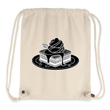 Hot Brownie - Stanley/Stella recycelter Gym Bag - Naturweiß - Vorne