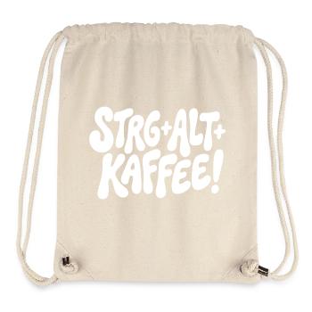 Ctrl Alt Coffee Design - Stanley/Stella Recycled Gym Bag - natural - Front