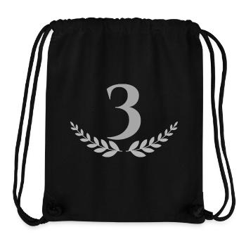 3 - Stanley/Stella Recycled Gym Bag - black - Front