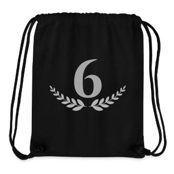 6 - Stanley/Stella Recycled Gym Bag - black - Front