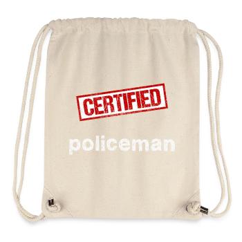 Policeman - Stanley/Stella Recycled Gym Bag - natural - Front