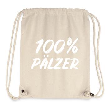 Pfalz Pfälzer 100% Pälzer  - Stanley/Stella recycelter Gym Bag - Naturweiß - Vorne