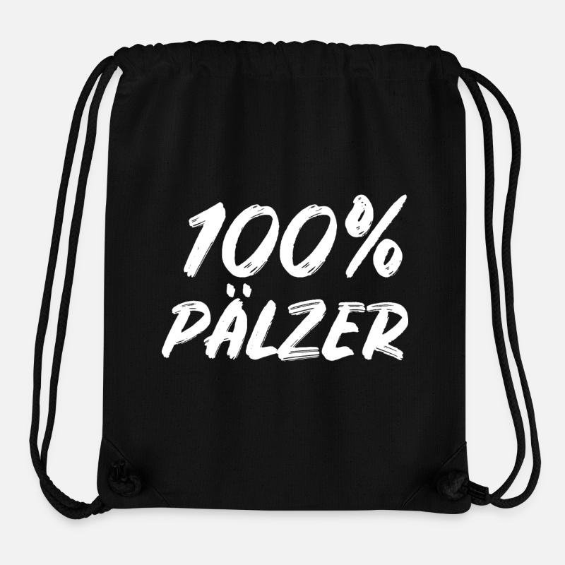 Palatinat Palatinat 100 % Palatinat - Sac à cordon recyclé Stanley/Stella - noir