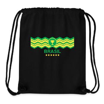 Campeão do mundo Brasil - Stanley/Stella Recycled Gym Bag - black - Front