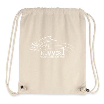 nummer 1 von millionen Sperma lustig - Stanley/Stella recycelter Gym Bag - Naturweiß - Vorne
