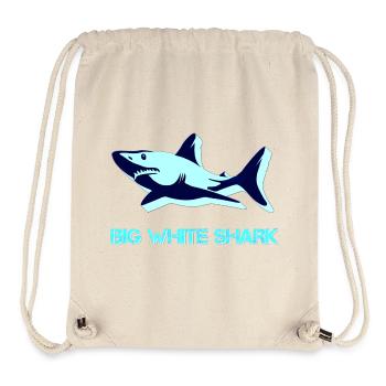 See, raubfische, badezimmersprüche - Stanley/Stella recycelter Gym Bag - Naturweiß - Vorne