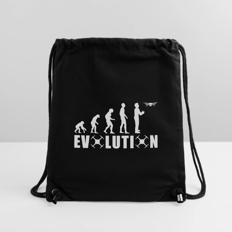 EVOLUTION DROHNE Geschenk Bodenpilot Fliegen Stanley/Stella recycelter Gym Bag