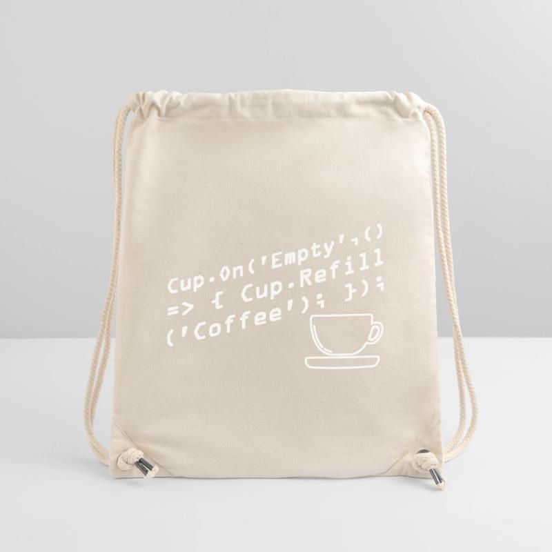 Aus Kaffee Code generieren Programmierer Stanley/Stella recycelter Gym Bag