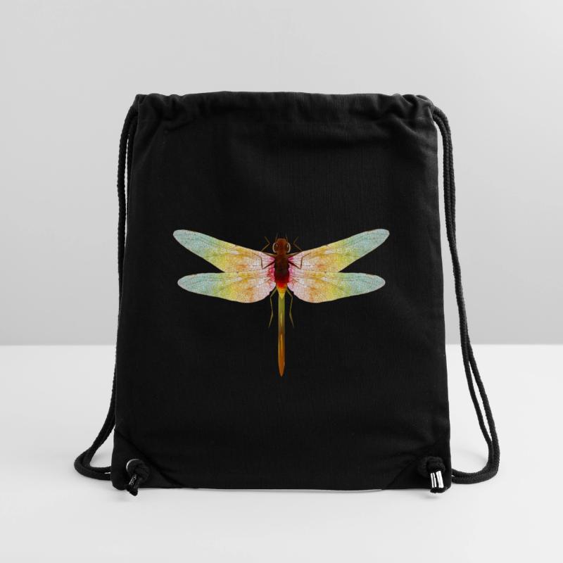 Libellule irisée – motif insecte en filigrane Sac à cordon recyclé Stanley/Stella