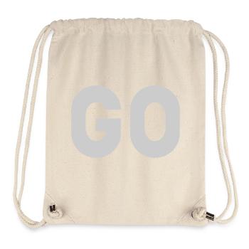 GO - Stanley/Stella Recycled Gym Bag - natural - Front
