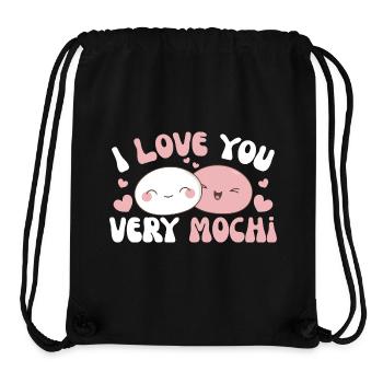 I love you very mochi kawaii rice cake mochi - Stanley/Stella Recycled Gym Bag - black - Front