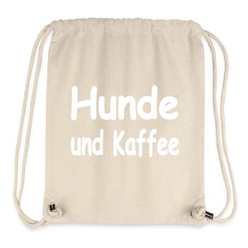 Hunde - Stanley/Stella recycelter Gym Bag - Naturweiß - Vorne