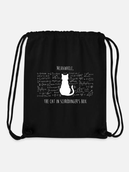 Schrödingers Katze – Physik & Wissenschaft Design - Stanley/Stella recycelter Gym Bag - Schwarz