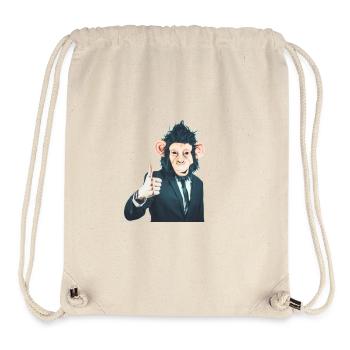 Monkey - Stanley/Stella Recycled Gym Bag - natural - Front