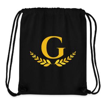 g - Stanley/Stella Recycled Gym Bag - black - Front