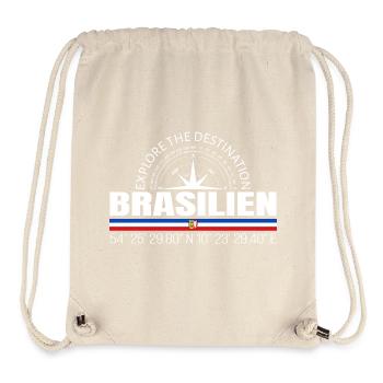 Brazil - Stanley/Stella Recycled Gym Bag - natural - Front