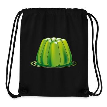 grünes Götterspeisen Gelee Dessert - Stanley/Stella recycelter Gym Bag - Schwarz - Vorne
