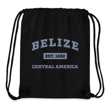 Belize Mittelamerika Est. 1492 - Stanley/Stella recycelter Gym Bag - Schwarz - Vorne