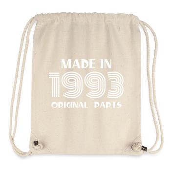 1993 Birthday All Original Parts - Stanley/Stella Recycled Gym Bag - natural - Front