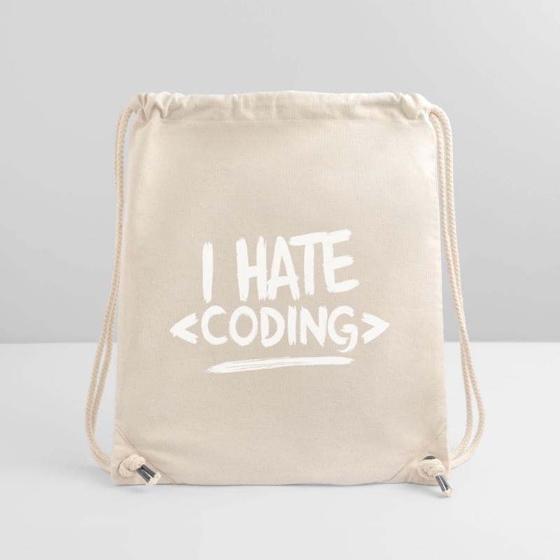 Ich hasse das Programmieren von Computer-Web-Programmierern Stanley/Stella recycelter Gym Bag