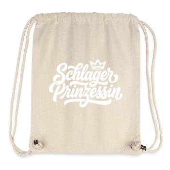 Schlager Prinzessin - Stanley/Stella recycelter Gym Bag - Naturweiß - Vorne