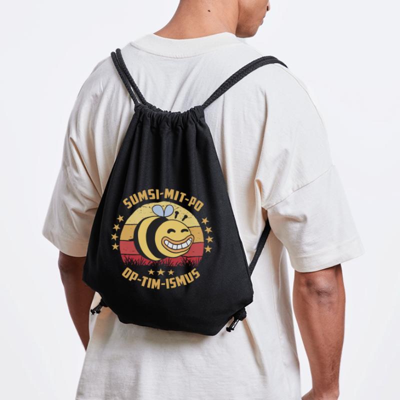 Optimismus oder Sumsi mit Po Stanley/Stella recycelter Gym Bag