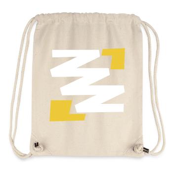 Basic simple digital art emblem with Z - Stanley/Stella Recycled Gym Bag - natural - Front