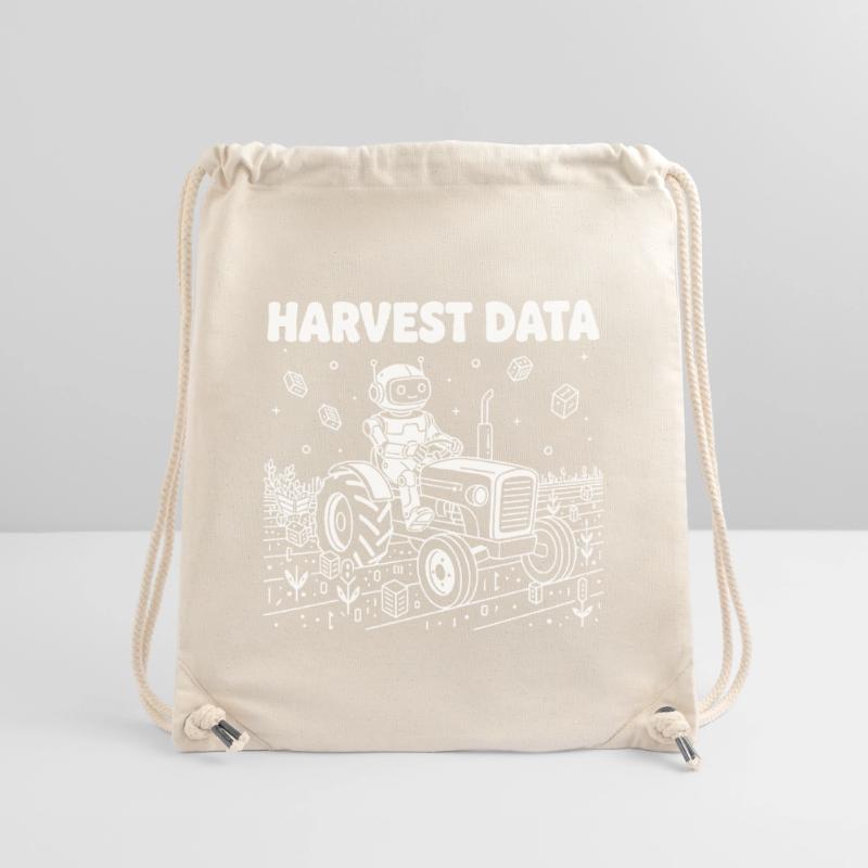 Harvest Data robot on tractor Stanley/Stella Recycled Gym Bag