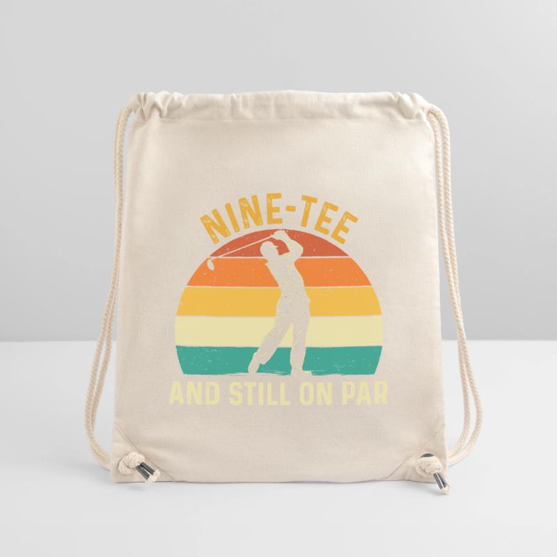Neun Abschlag immer noch auf Par, 90. Golf-Geburtstag Stanley/Stella recycelter Gym Bag