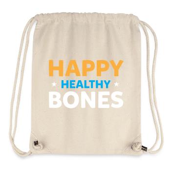 Happy Healthy Bones - For strong bones - Stanley/Stella Recycled Gym Bag - natural - Front