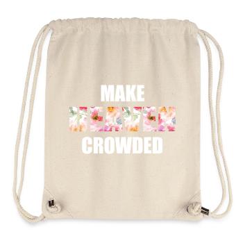 Make Heaven Crowded Faith Design - Stanley/Stella Recycled Gym Bag - natural - Front