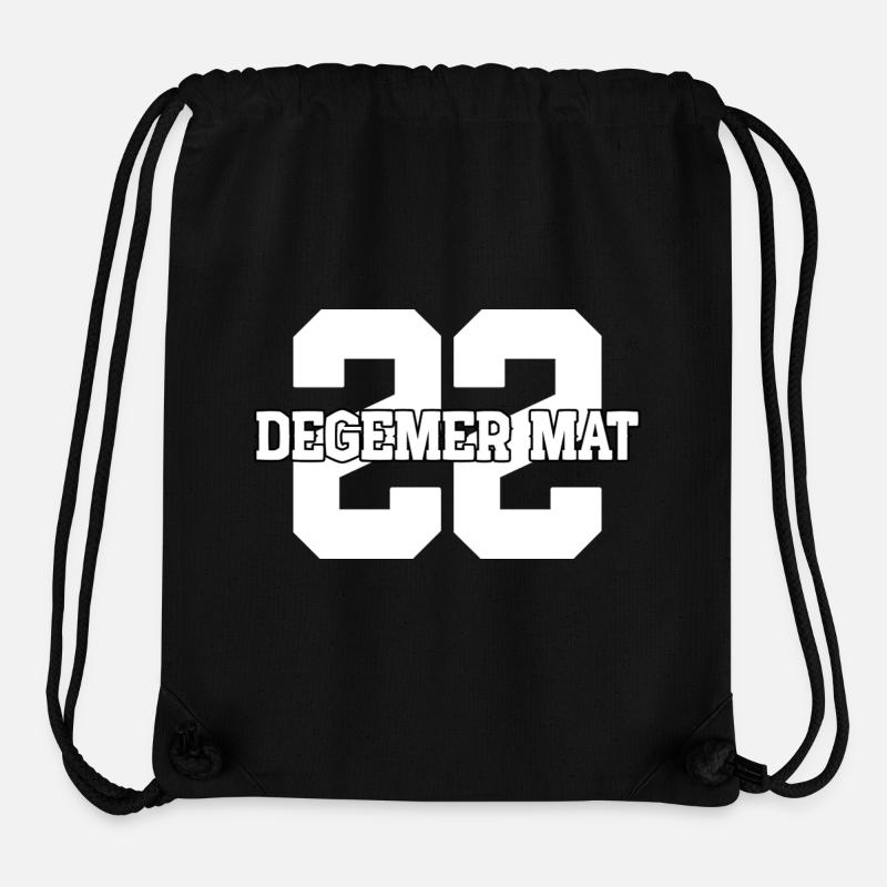 Degemer Matte - Stanley/Stella recycelter Gym Bag - Schwarz