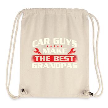 Car Guys machen das beste Opa-Witz-Auto-Zitat - Stanley/Stella recycelter Gym Bag - Naturweiß - Vorne