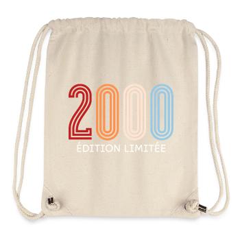 2000 Limited Edition Vintage - Stanley/Stella Recycled Gym Bag - natural - Front