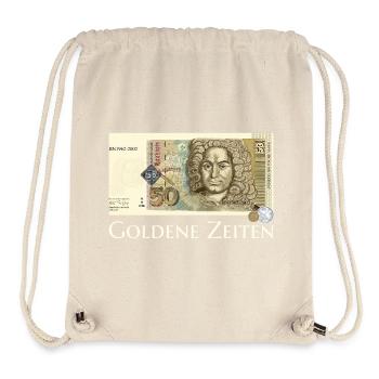Golden Times DM Retro 50s, Hand Drawing - Stanley/Stella Recycled Gym Bag - natural - Front