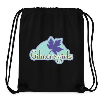 Gilmore Girls Logo  - Stanley/Stella recycelter Gym Bag - Schwarz - Vorne