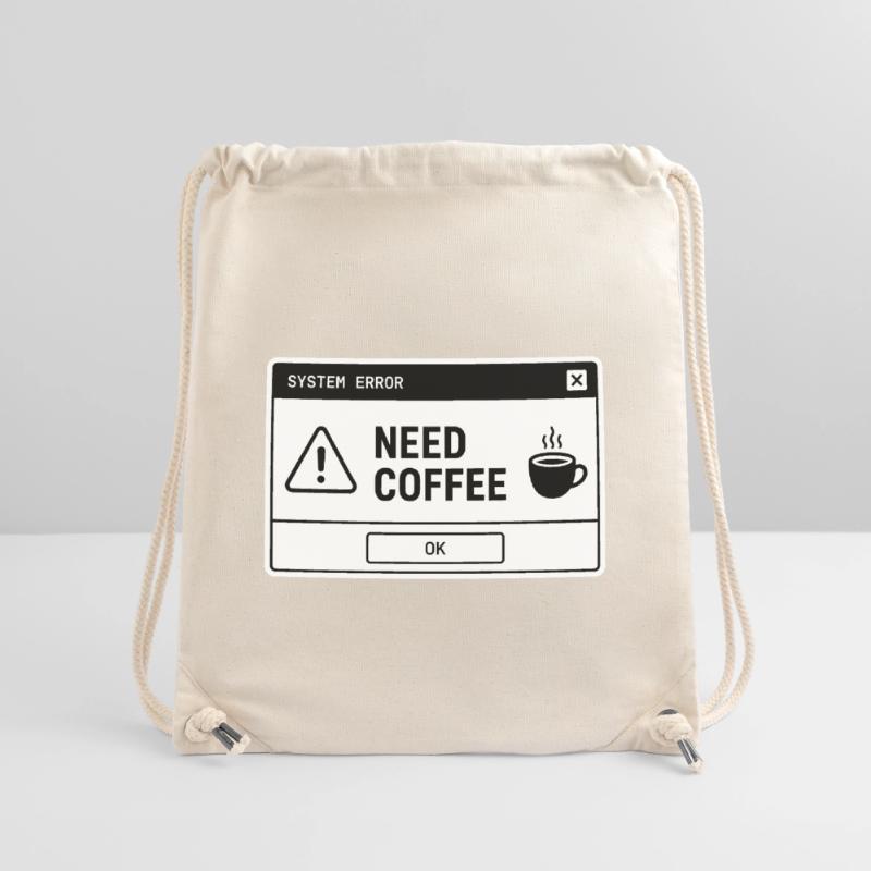 SYSTEM ⚠️ ERROR – NEED COFFEE Stanley/Stella Recycled Gym Bag