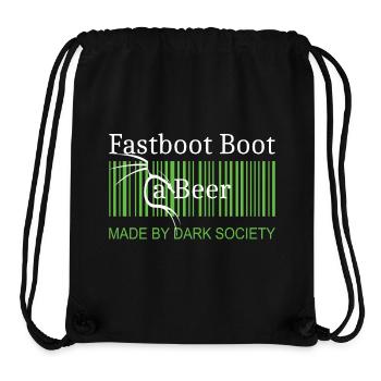 Fastboot Boot une bière - Sac à cordon recyclé Stanley/Stella - noir - Devant