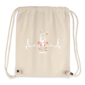 Rauchen kann tödlich sein - Stanley/Stella recycelter Gym Bag - Naturweiß - Vorne