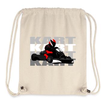Kart - Stanley/Stella recycelter Gym Bag - Naturweiß - Vorne