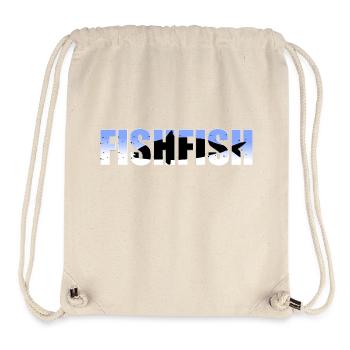 Fish - Stanley/Stella Recycled Gym Bag - natural - Front