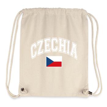 Tschechien Flagge - Stanley/Stella recycelter Gym Bag - Naturweiß - Vorne