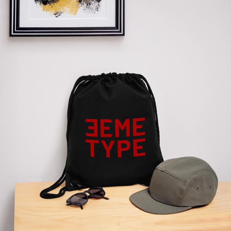3RD TYPE CLASSIC RED Stanley/Stella Recycled Gym Bag