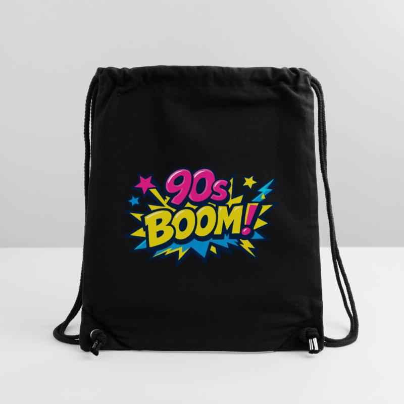90s Boom Comic Explosion Stanley/Stella Recycled Gym Bag