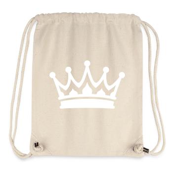 Crown Symbol - Stanley/Stella Recycled Gym Bag - natural - Front