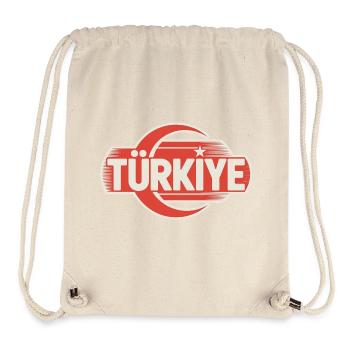 Turkey - Stanley/Stella recycelter Gym Bag - Naturweiß - Vorne