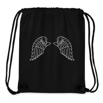 Wings - Stanley/Stella Recycled Gym Bag - black - Front
